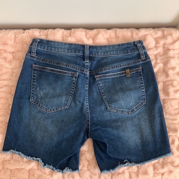 High waisted denim shorts - Picture 4 of 5